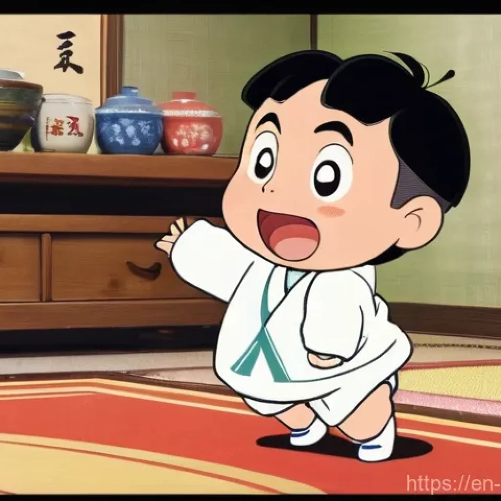 짱구 유튜브 인기 영상 - **Prompt: "Crayon Shin-chan's Mischievous 'Butt Dance' at Home"**
    A vibrant, high-definition ani...